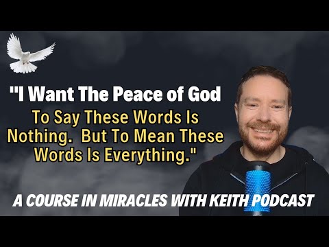 "I Want The Peace of God"