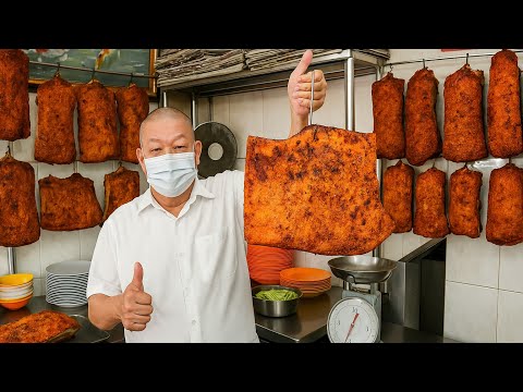 Best Crispy Roast Pork that Won Michelin Award in Malaysia ! 100 kg of Pork Belly Everyday !