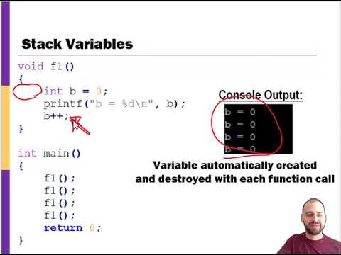 Understanding Static, Stack, and Heap Memory Regions (Examples in C)