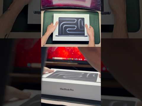 M4 Pro Macbook Pro Unboxing #macbook #apple #unboxing #tech #techreview #macbookpro #laptop