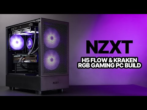 NZXT RGB Gaming PC Build | H5 Flow RGB | Kraken Elite 240 RGB | RTX 4070 | 13600KF