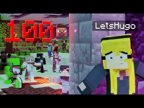 100 SPIELER VS LETSHUGO - XXL MANHUNT