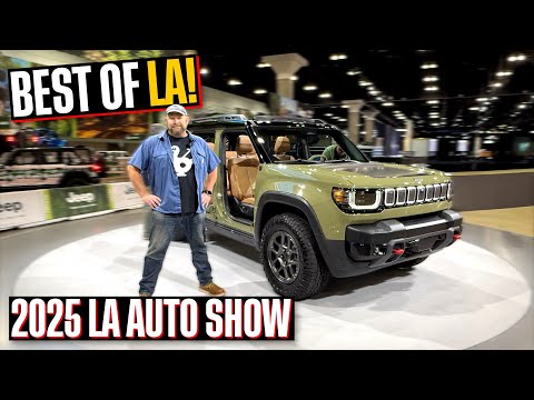 The BEST (And WORST) New Cars At The 2025 LA Auto Show!