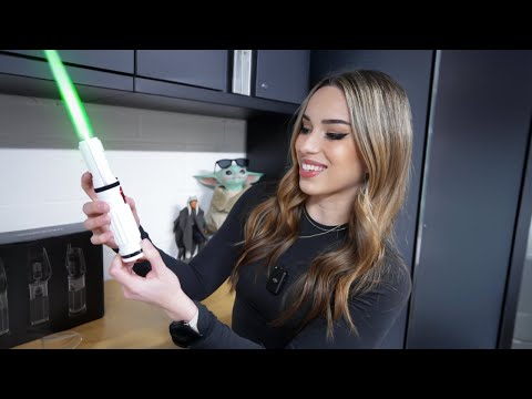 THIS IS A REAL MINI-LIGHTSABER!! | The Hacksmith Mini-Saber Gen 2 Unboxing, Test, and Review