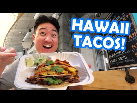 5 MUST-TRY Food Trucks in Honolulu! Waikiki Street Food Tour!