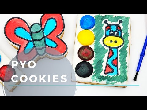 How to Make PAINT YOUR OWN (PYO) COOKIES