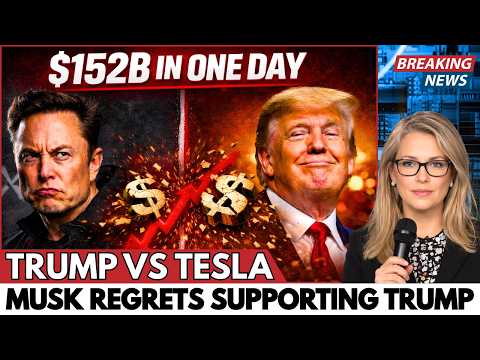 MUSK LOSES $130B — TESLA CRASHES 40% AS TRUMP TARIFFS DESTROY SALES, BIGGEST WEALTH LOSS EVER