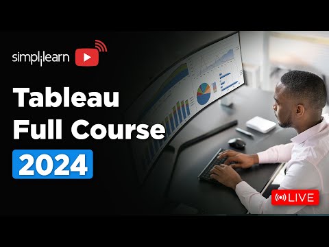 🔥Tableau Full Course 2026  | Tableau Training For Beginners | Learn Tableau On 🔴Live | Simplilearn