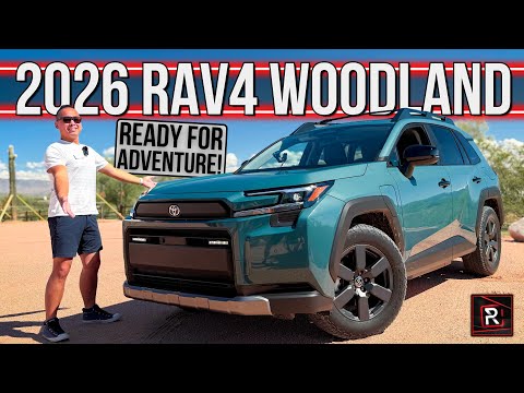 The 2026 Toyota RAV4 Woodland Is A Plug-In Hybrid SUV Made For Bigger Off-Road Adventures