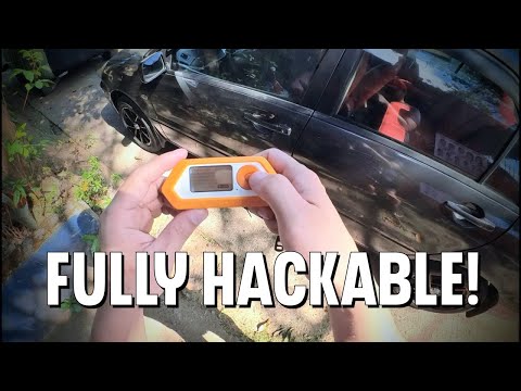 World's Most HACKABLE Car! 💯 Powered by Flipper Zero (unlock & start)