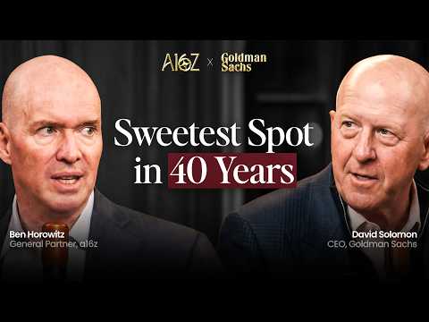 Ben Horowitz and David Solomon: The Sweetest Macro Spot in 40 Years