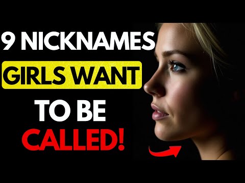 9 Cute Nicknames Women Secretly Love (That Trigger Instant Attraction) | Dark Psychology | Stoicism