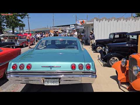 classic car show tour, 1000s of classic cars hot rods old trucks & street rods 4K UHD USA wide