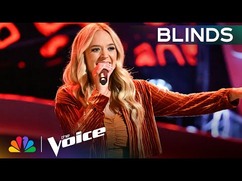 Leyton Robinson Rocks the Stage with Ella Langley's "weren't for the wind" | The Voice | NBC