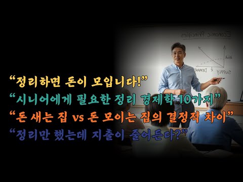 시니어에게 꼭 필요한 정리·정돈 경제학 – 돈이 모이는 집의 비밀 10가지