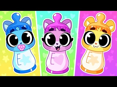 Bottle Feeding for Kids | Taking Care of 🍼 🥰 | Shiny Box TV | Funny Cubs