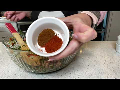 How to make Armenian pizza “Lahmajun” recipe.