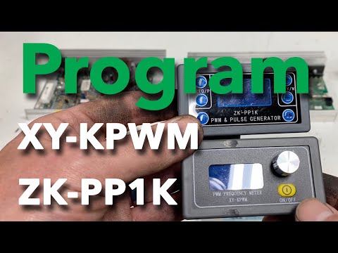 Programming XY KPWM & ZK PP1K PWM Signal Generator For Use With an MC2100 Treadmill Motor Controller