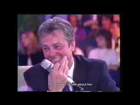 Alain Delon’s rare, intimate talk about Romy Schneider as his symbol of love on 'Tous à la Une, 1990