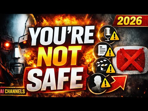 5 AI Niches YouTube Is Quietly Deleting Right Now (2026 Warning)