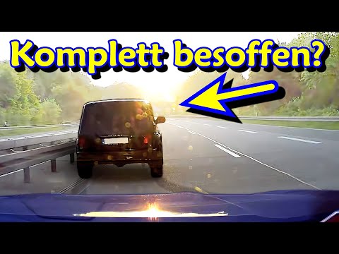 13.000€-Unfall wegen Sekundenschlaf, gefährliche Schlenker und Überholen | DDG Dashcam Germany |#677