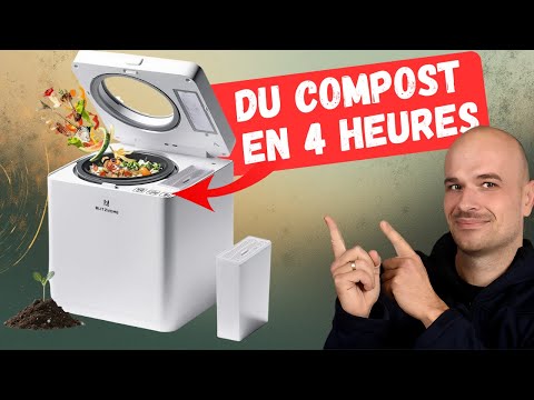 Du COMPOST ♻️ ULTRA RAPIDEMENT avec  Zéro Odeur ! BlitzHome® HQD-260-Plus