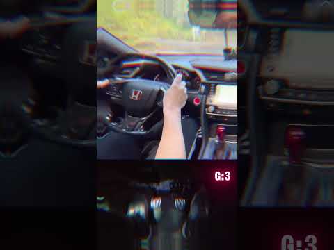 Clean Downshifts Highlights in a 2020 Civic Si | Windy Back Road Short