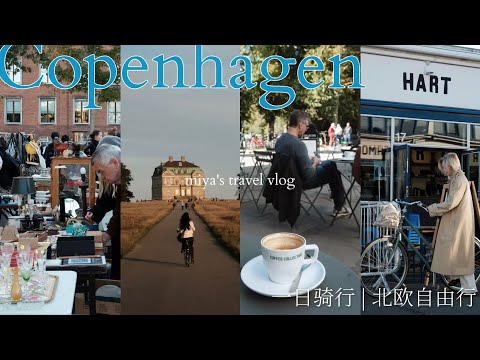 北欧自由行VLOG🇩🇰哥本哈根一日CityRide，像本地人一样生活一天/逛二手市集和KBH市场/喝了Prolog和Collective/SMK博物馆/骑行十几公里去鹿苑...EP2