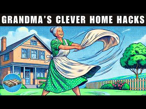 Grandma's 42 Home Hacks that ACTUALLY WORK!