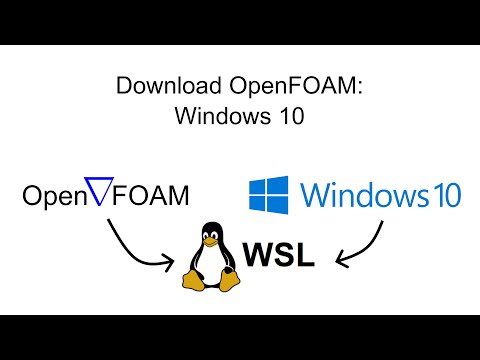 How to download OpenFOAM2312 on Windows 10 (WSL/Ubuntu)
