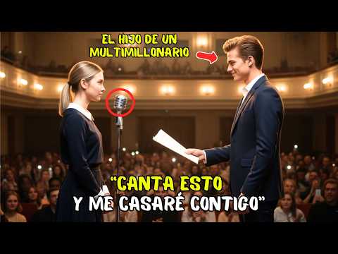«Si cantas a Mozart, ¡me CASO contigo!», bromeó el hijo de un MULTIMILLONARIO… pero quedó atónito