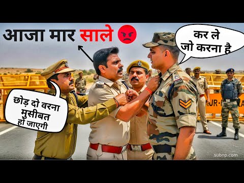 इस आर्मी officer ने पूरे राज्य की पुलिस को सिखा दिया तगड़ा सबक Indian army vs indian polic