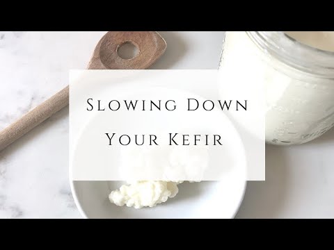 How to Slow Down Kefir