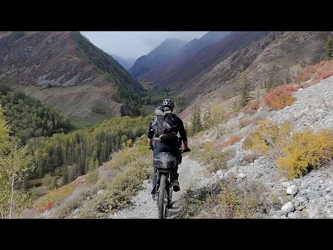 Через Алтайские горы на велосипеде