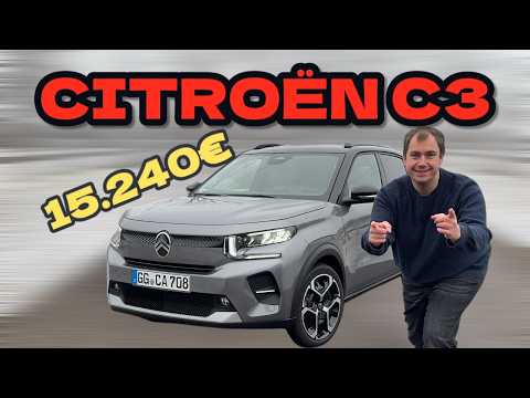 Citroën C3 MAX Turbo 100 - No one needs more car for under €20,000 | Test - Review - Everyday - 4K