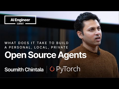 Personal, Local, Private AI Agents: Soumith Chintala