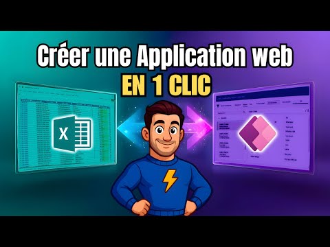 Ton fichier Excel devient une Application Power Apps en un clic !