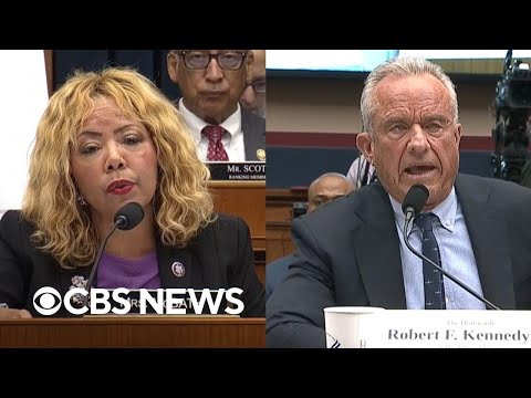 RFK Jr. tells congresswoman "those are crocodile tears" during tense moment at House hearing