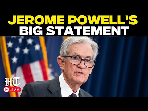Jerome Powell Live | Fed Chair Powell Drops Big Statement on Interest Rates | US Markets | Trump