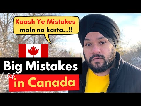 My Big Mistakes in Canada 🇨🇦 as an International Student | Don't do these mistakes in Canada