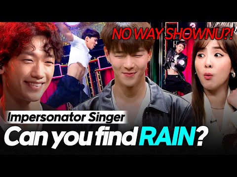 RAIN vs 5 Fake singers💥 Do you know which room he's in?🤣| Hidden Singer 6