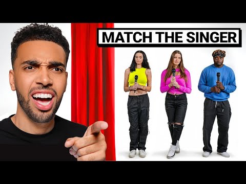 Match The Singer To The Voice