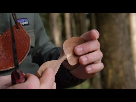Carving a Spoon with Woodsmans Finest