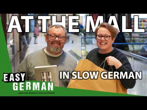 At the Mall in Slow German | Super Easy German 276