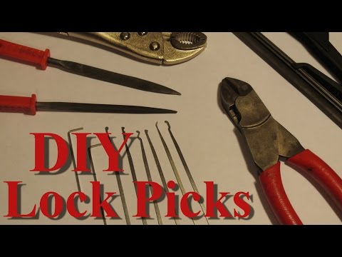 DIY Lock Picks - using windshield wipers
