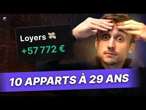 29 ans : il a 10 appartements et gagne 57 772 €/an avec ses loyers - Analyse de patrimoine