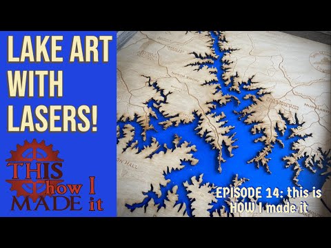 Lake Art, with LASERS!