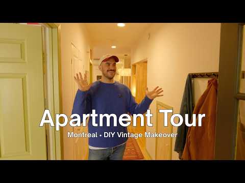 He Transformed a Basic Montreal Apartment Into a Warm Wood-Filled Home – FULL TOUR