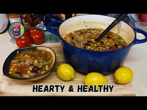 The Versatile Soup Recipe You NEED! Hearty Healthy Full of Protein!