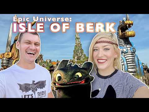EPIC UNIVERSE: Everything In How To Train Your Dragon - Isle Of Berk | Universal Orlando NEW